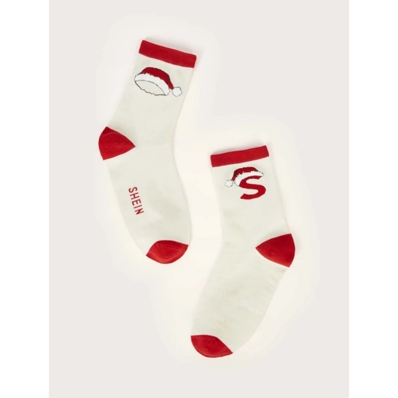 SHEIN | Christmas Crew Socks - Picture 1 of 4
